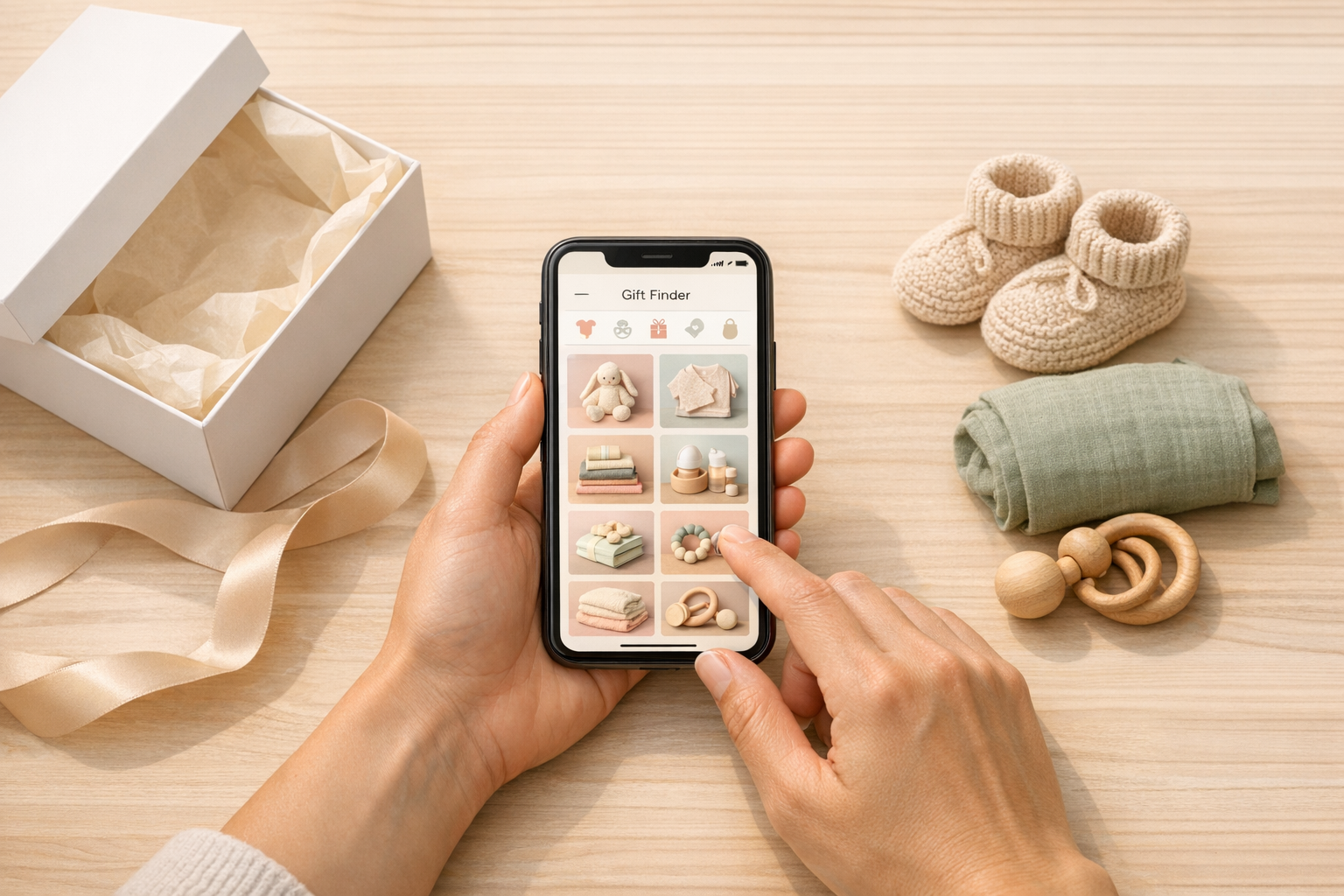 Rumbly Baby Shower Gift Idea Finder