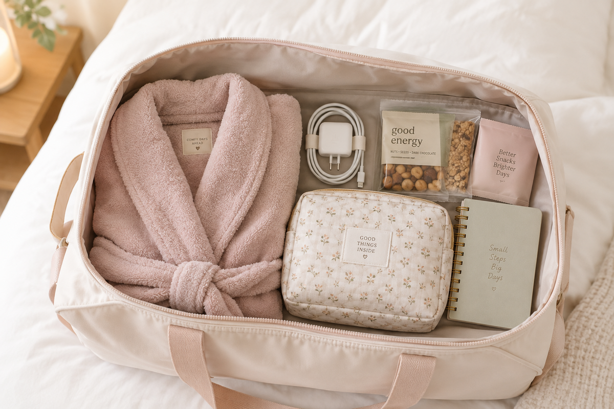 How to Pack a Hospital Bag Without Overpacking. The 5 Essentials That Actually Matter
