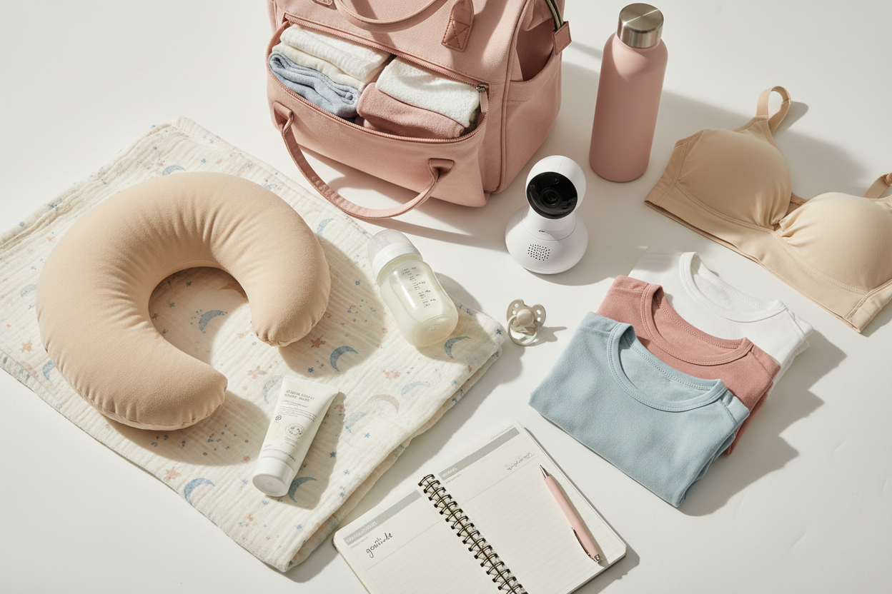 New Mom Essentials Checklist. 12 Must-Haves for New and Expecting Moms.