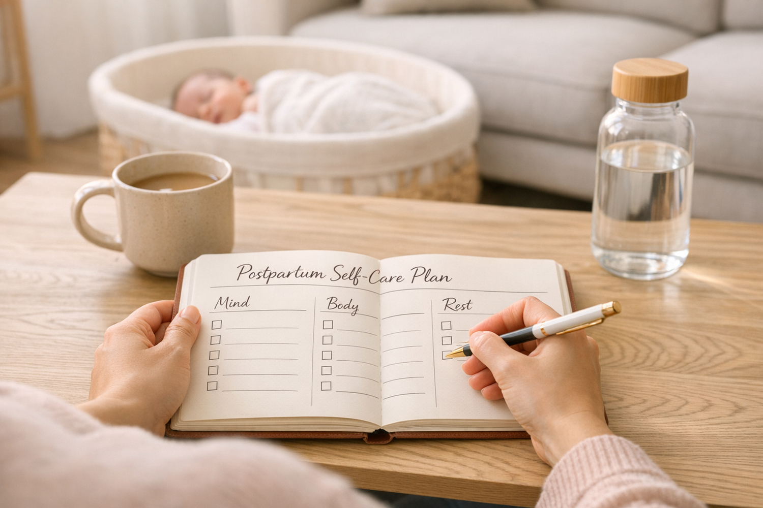 Create Your Postpartum Self-Care Plan