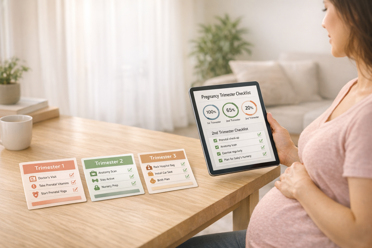 Pregnancy Trimester Checklist Generator