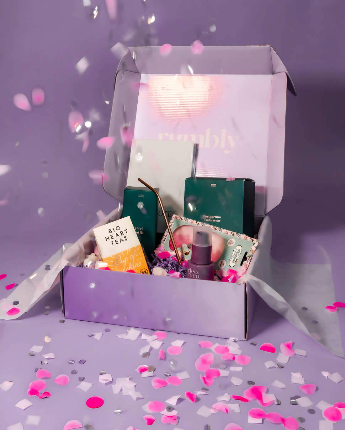 postpartum gift box for new moms in fourth trimester